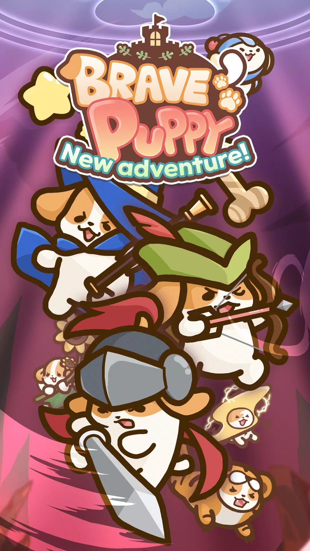 Bravepuppy Idle Adventure Скриншот 0