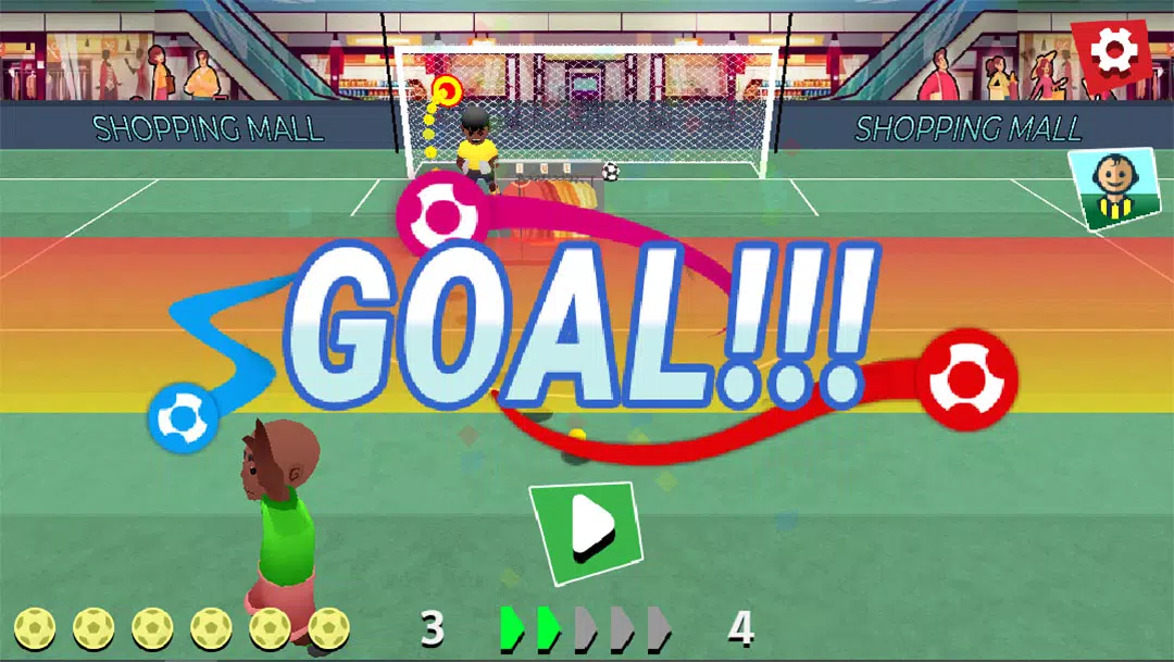 FreeKick Screamers - Football 스크린샷 2
