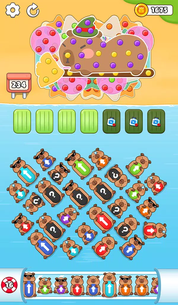 Capybara Mania: Jam Escape ภาพหน้าจอ 1