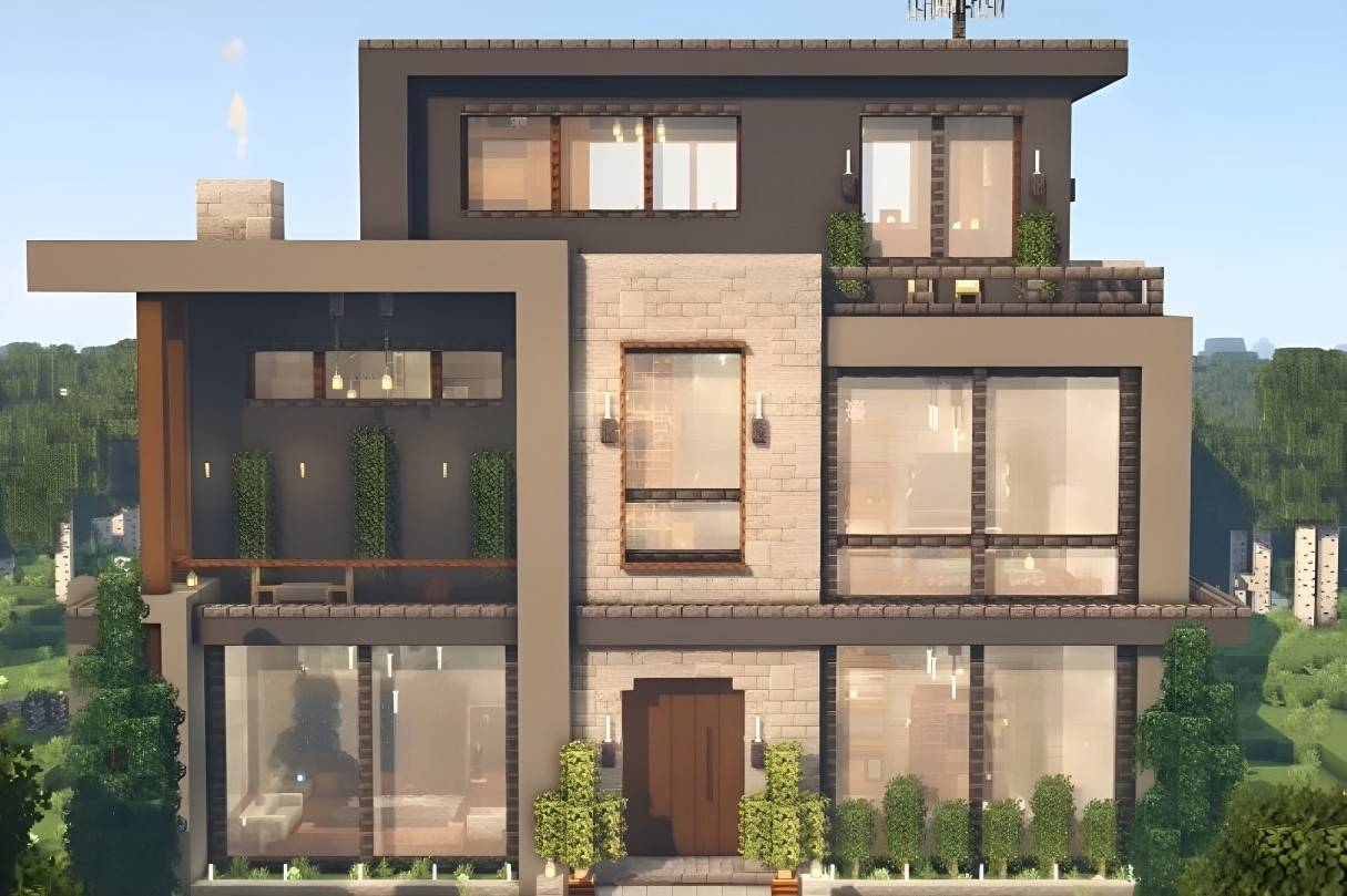 Modern quartz mansion design