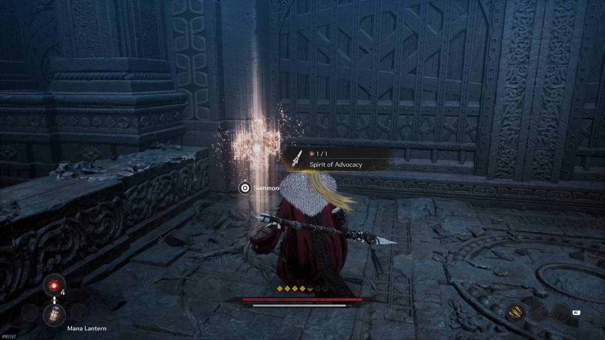 Paano ipatawag ang diwa ng adbokasiya sa unang Berserker Khazan