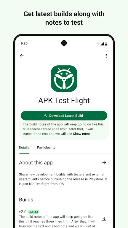 APKFlight - Android TestFlight スクリーンショット 2