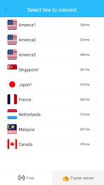 Sky Link VPN - Fast Secure VPN Capture d'écran 3