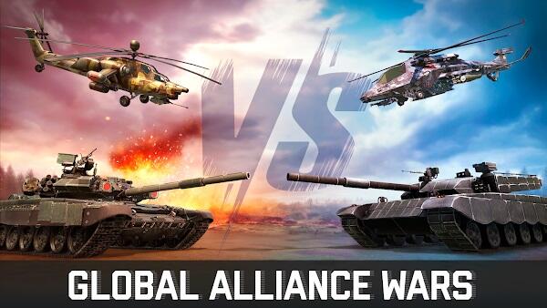 massive warfare tanks pvp war mod apk latest version