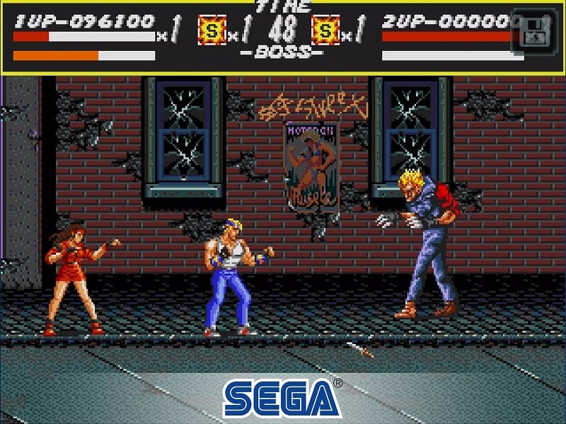 Schermata Streets of Rage Classic 1