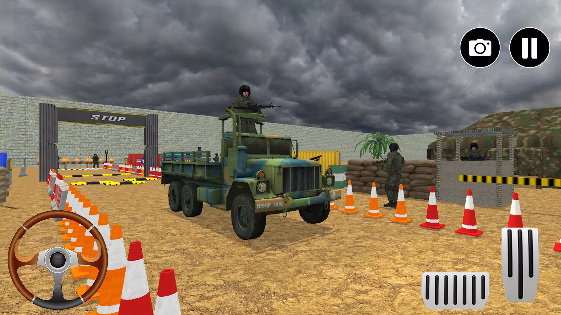 Army Truck Game Simulator 3D Скриншот 0