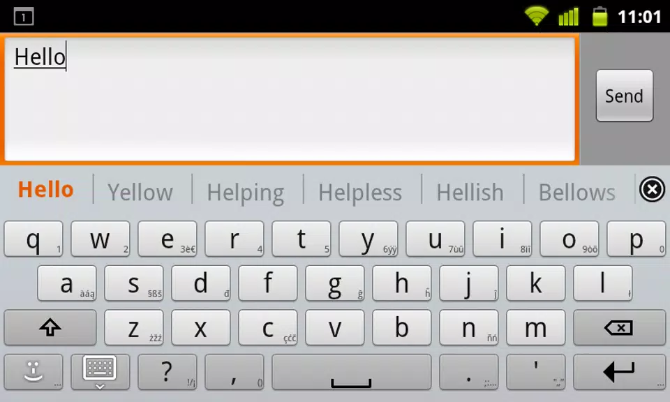 French for AnySoftKeyboard Capture d'écran 0