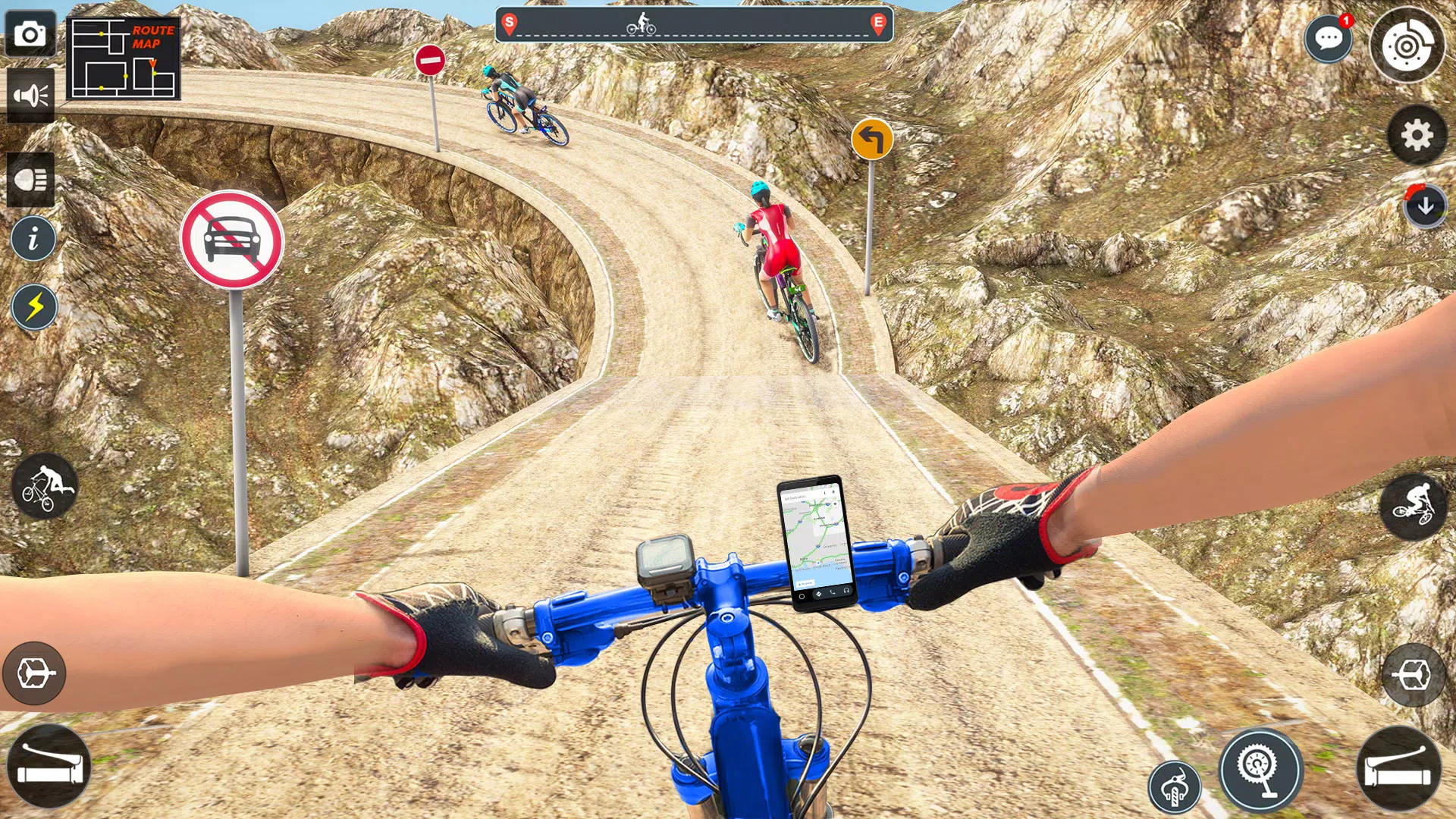 BMX Cycle Stunt Game 3D Скриншот 0