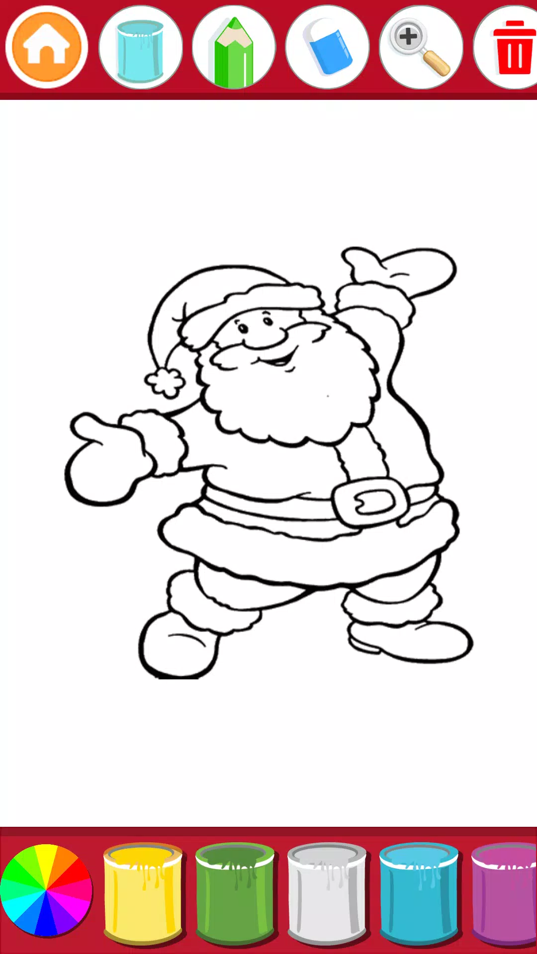 Christmas Coloring Book স্ক্রিনশট 0