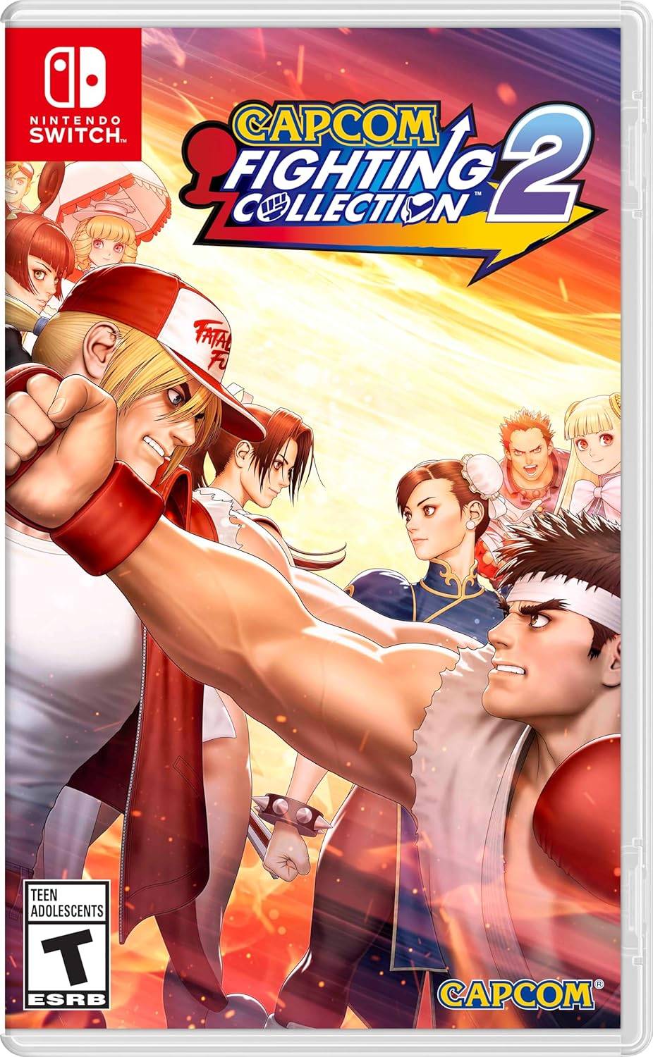 Capcom Fighting Collection 2 Hộp nghệ thuật