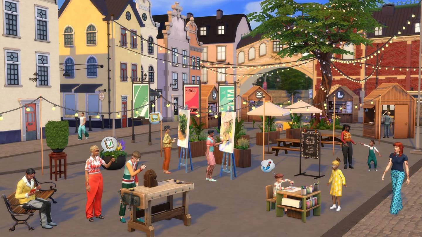 Sims 4 Rozszerzenie: Nowe firmy i hobby ujawniono rozgrywkę