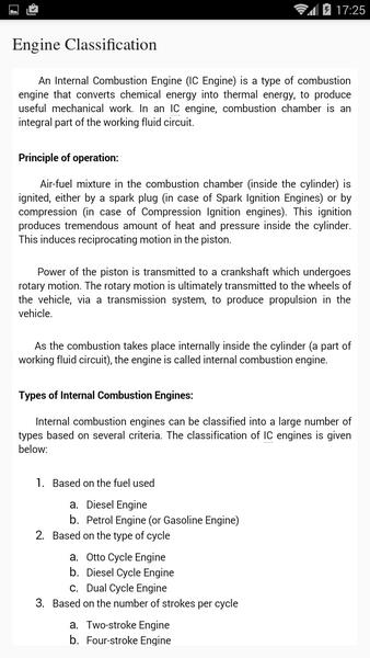 Automobile Engineering應用截圖第2張