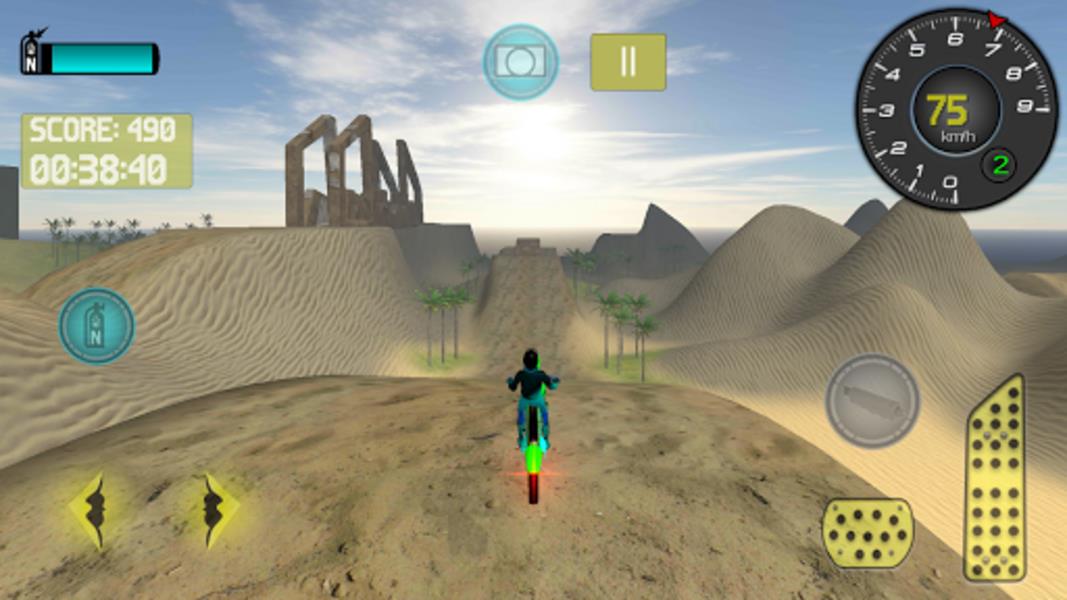 Motocross Desert Simulator Ekran Görüntüsü 2