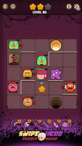 Swipe hero：puzzle game スクリーンショット 3