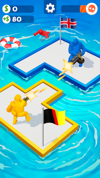 War of Rafts: Seeschlacht Screenshot 2