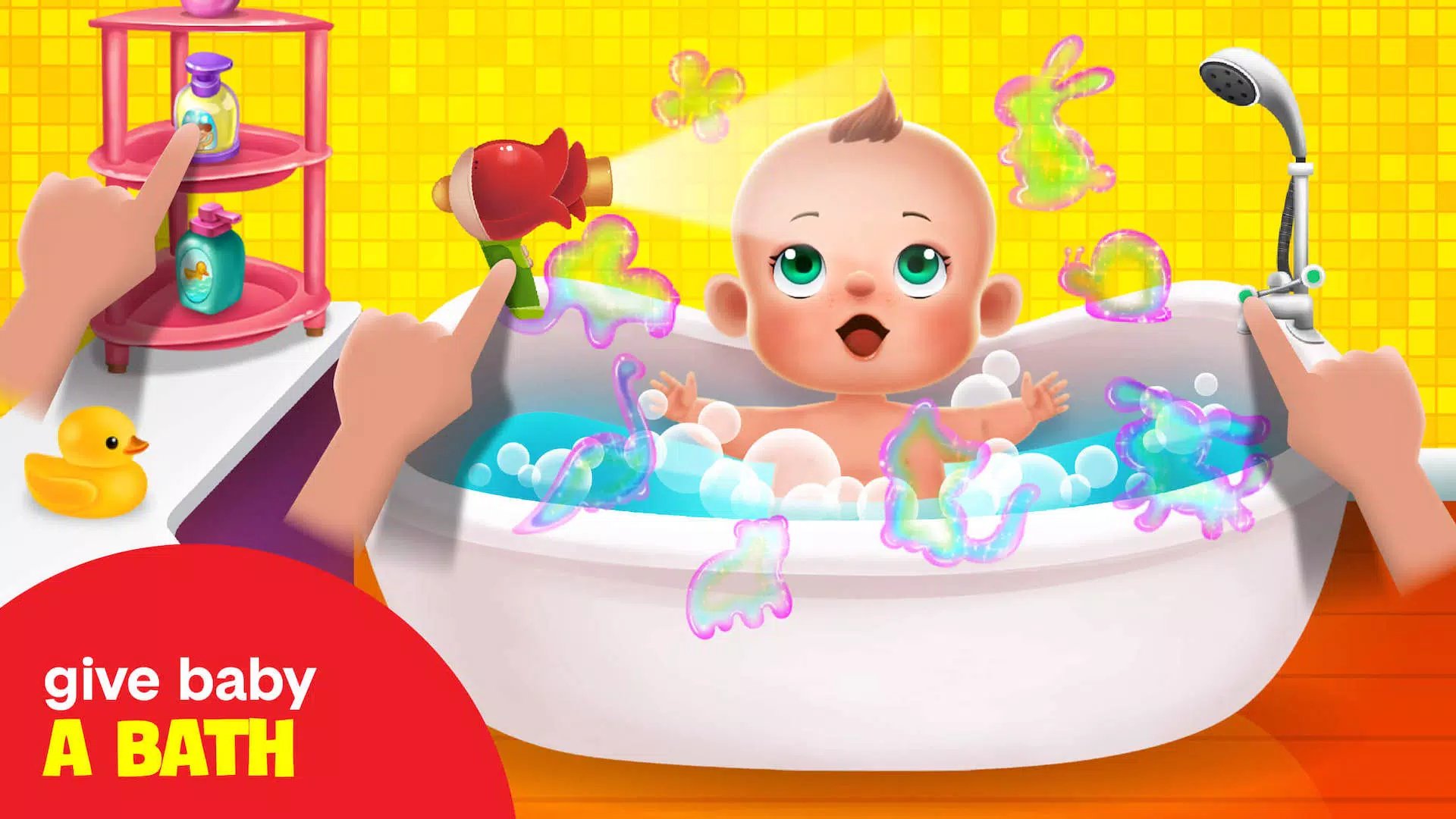 Jogos de cuidar de bebe Captura de tela 1