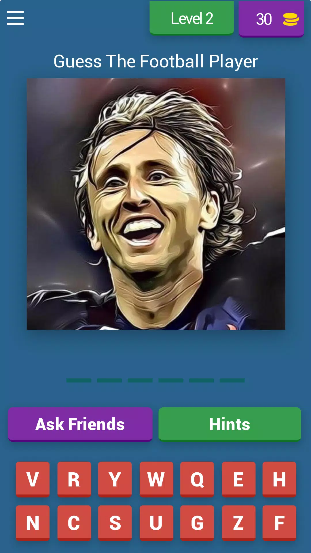 Guess The Football Player Quiz應用截圖第2張