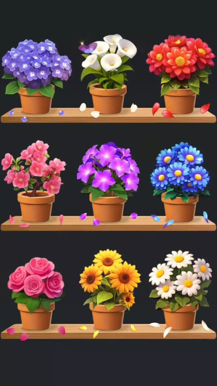 Floral Sort 3D Zrzut ekranu 1