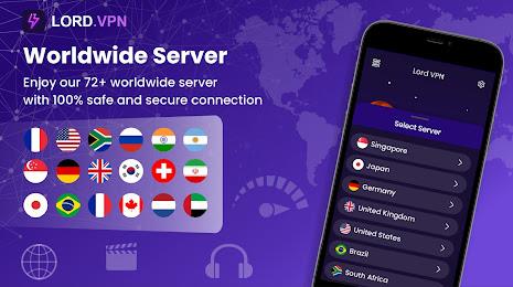 Lord VPN - Fast And Secure应用截图第2张