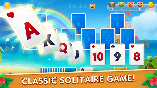 Solitaire Island: Tri Peaks Mod Ekran Görüntüsü 0