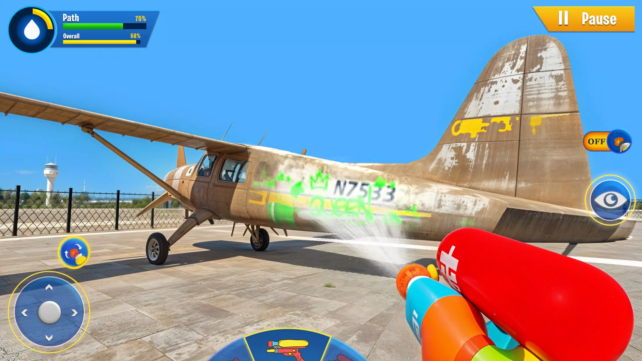 パワーウォッシングクリーンシミュレーター スクリーンショット 3