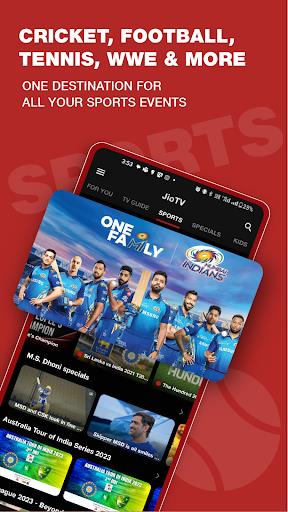 JioTV: Live TV, Catch-Up & OTT Captura de pantalla 3