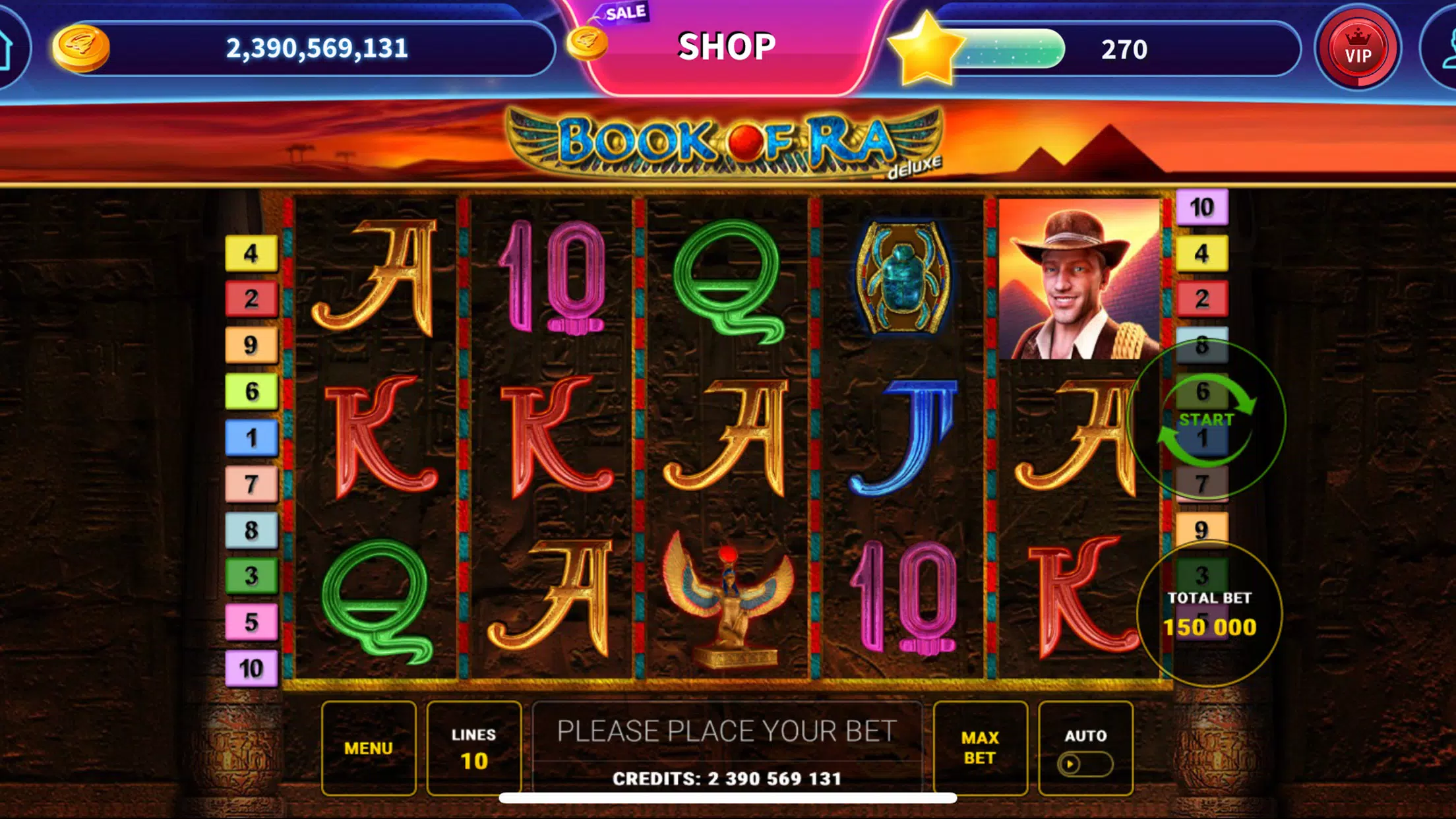 Book of Ra™ Deluxe Slot スクリーンショット 0