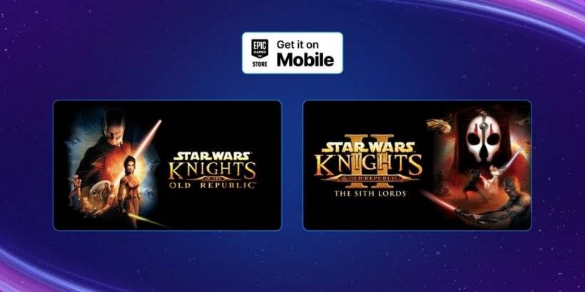 Knights of the Old Republic uderza w Mobile za pośrednictwem Epic Games Store