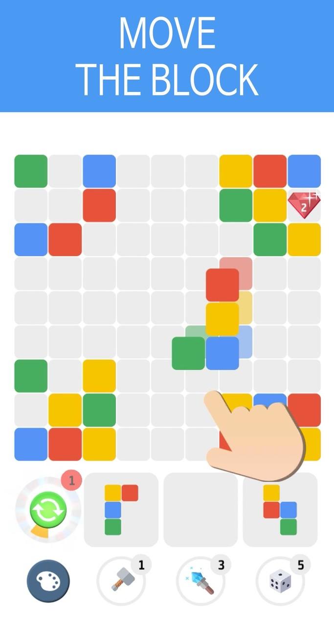 Mapdoku : Match Color Blocks 스크린샷 3