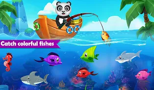 Fisher Panda - Fishing Games Schermafbeelding 2