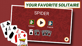 Spider Solitaire: Classic Ảnh chụp màn hình 0