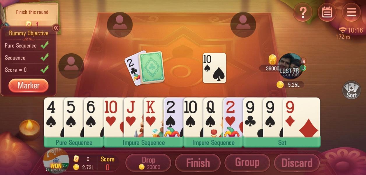 Rummy Plus - Online Indian Rummy应用截图第0张