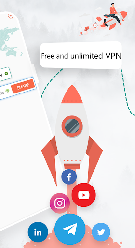 La VPN فیلتر شکن قوی و پرسرعت स्क्रीनशॉट 1