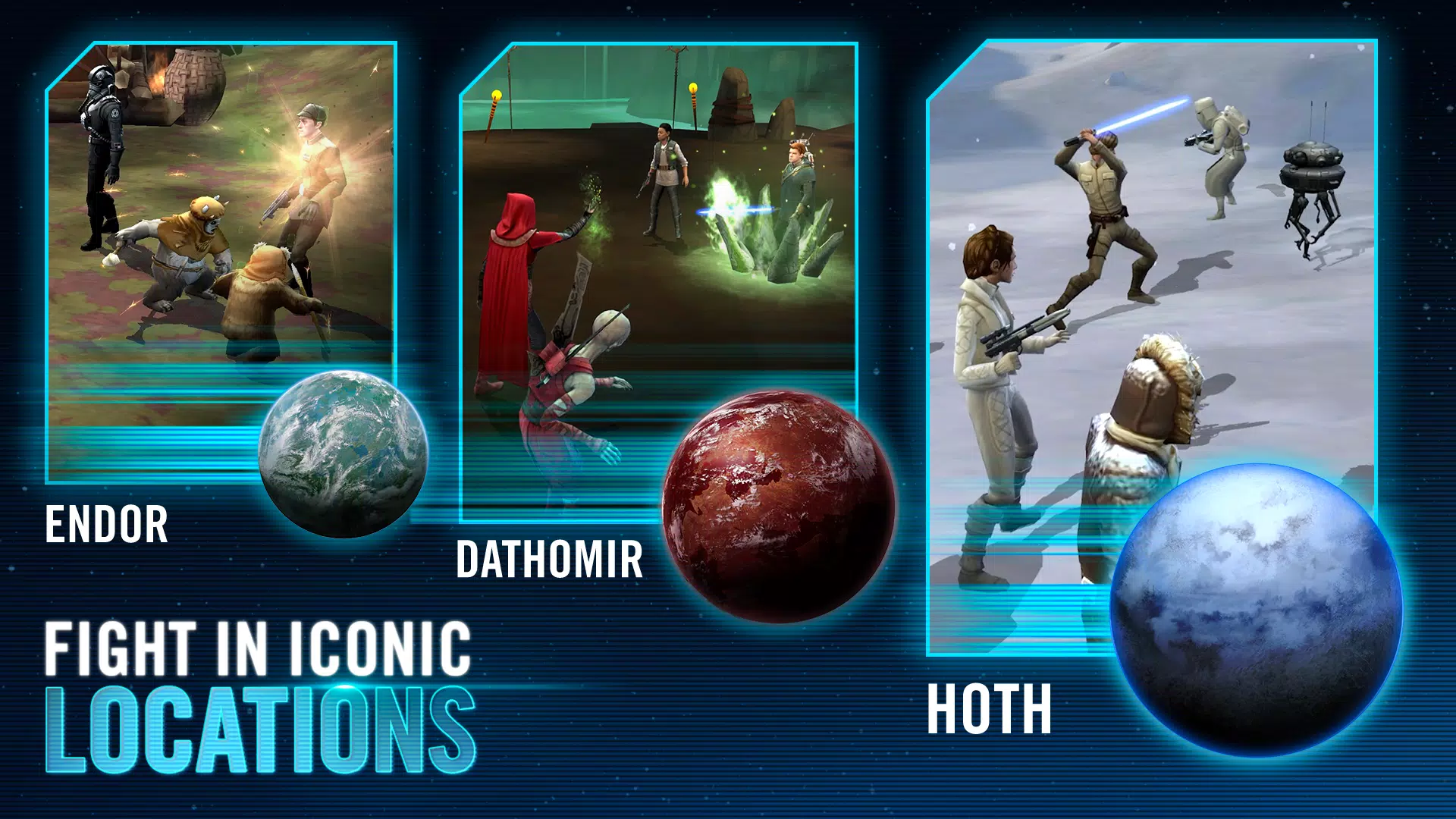 Star Wars™: Galaxy of Heroes ဖန်သားပြင်ဓာတ်ပုံ 3