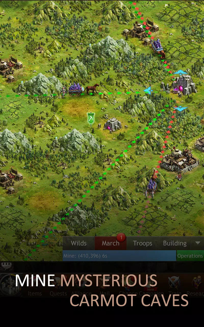 Kingdoms of Camelot: Battle Capture d'écran 1