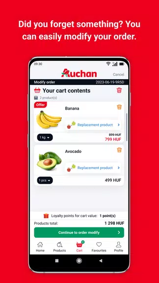 Auchan Online Store Tangkapan skrin 3