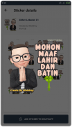 Stiker Lebaran Idul Fitri 2020 WAStickerApps 스크린샷 1