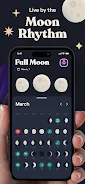 Moonly: Moon Phases & Calendar Screenshot 0