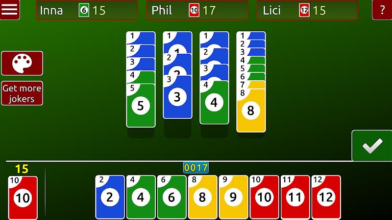 Skip 10 Solitaire Captura de tela 1