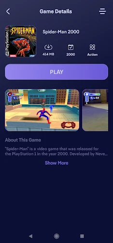 Retro Games - PSX Emulator Ekran Görüntüsü 1