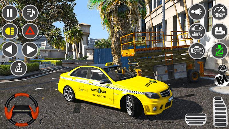 US Prado Car Taxi Simulator 3D स्क्रीनशॉट 2