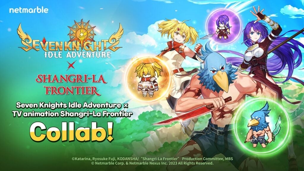 Seven Knights Idle Adventure X Shangri-La Frontier Crossover의 전설을 소환하십시오!