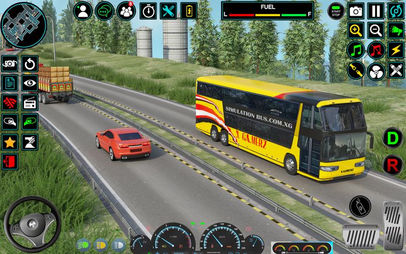 Modern Bus Transport Game 3D スクリーンショット 0