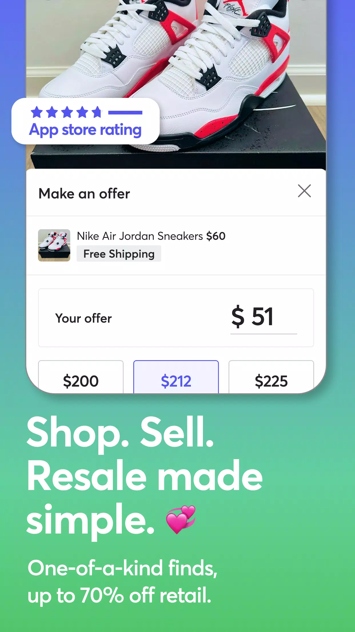 Mercari: Buy and Sell App Screenshot 1