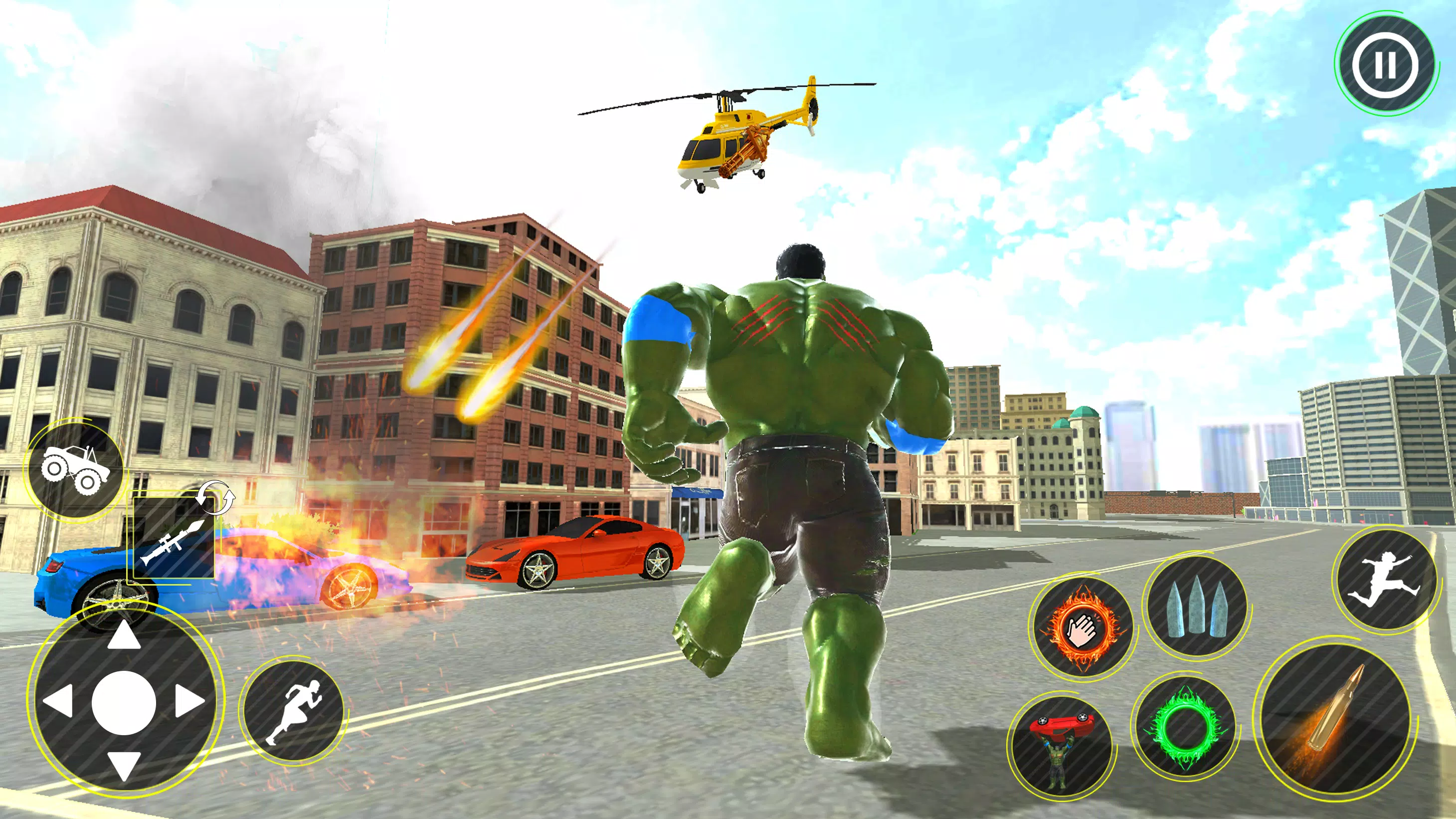 Incredible Monster Hero 3D War應用截圖第0張