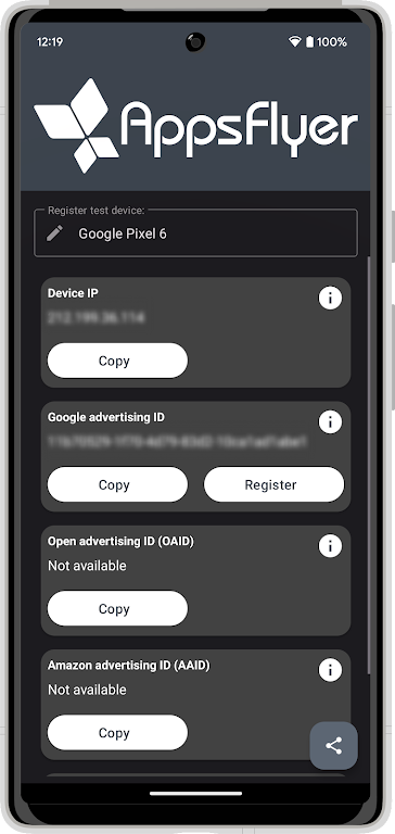 My Device ID by AppsFlyer Ekran Görüntüsü 3
