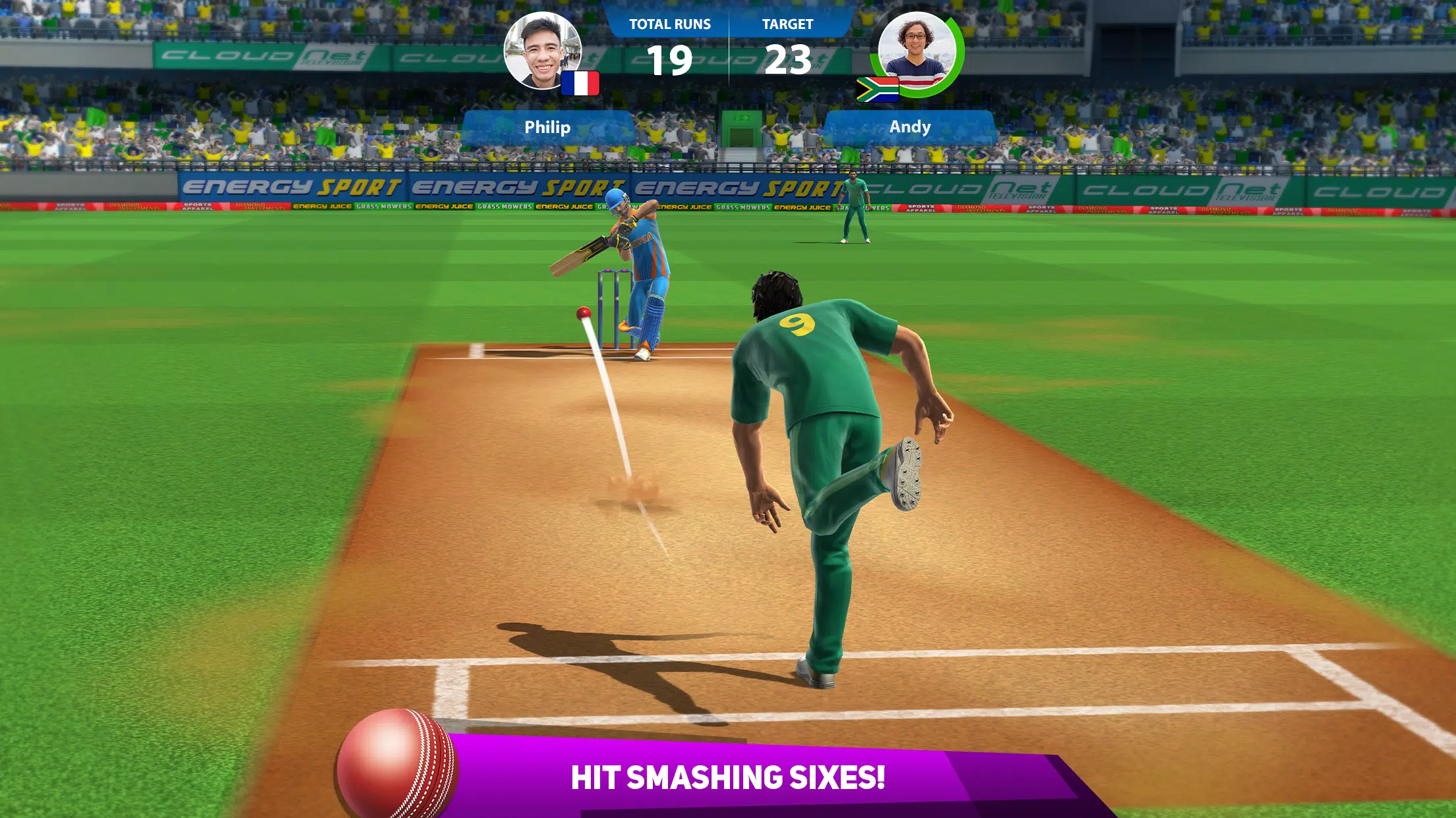 Cricket League ภาพหน้าจอ 1