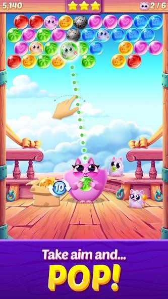 Cookie Cats Pop - Bubble Pop Mod ဖန်သားပြင်ဓာတ်ပုံ 2