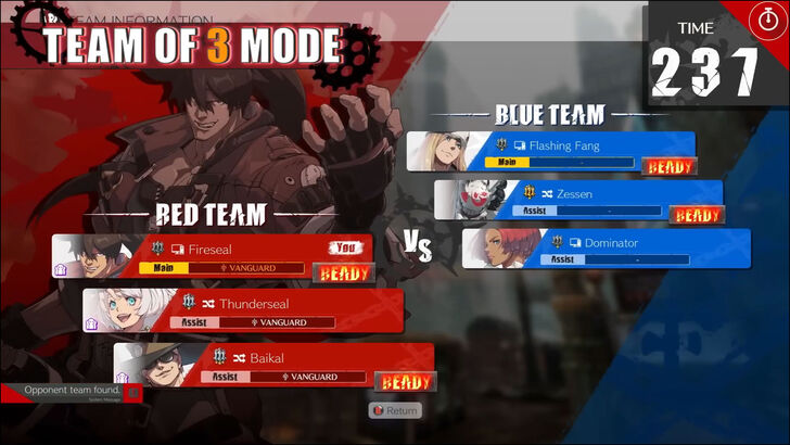 Vorschau auf den 3-gegen-3-Teammodus von Guilty Gear Strive