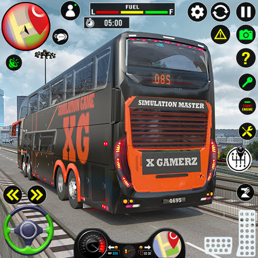 Modern Bus Transport Game 3D